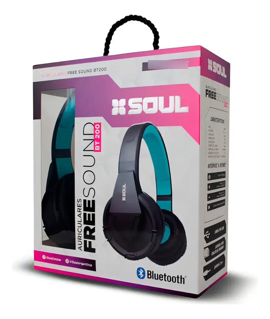 Auricular Soul Bluetooth Inalambrico 4 En 1 Soul Dj Bt200